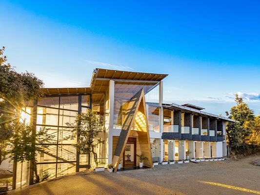 Villa in mukteshwar Site Location